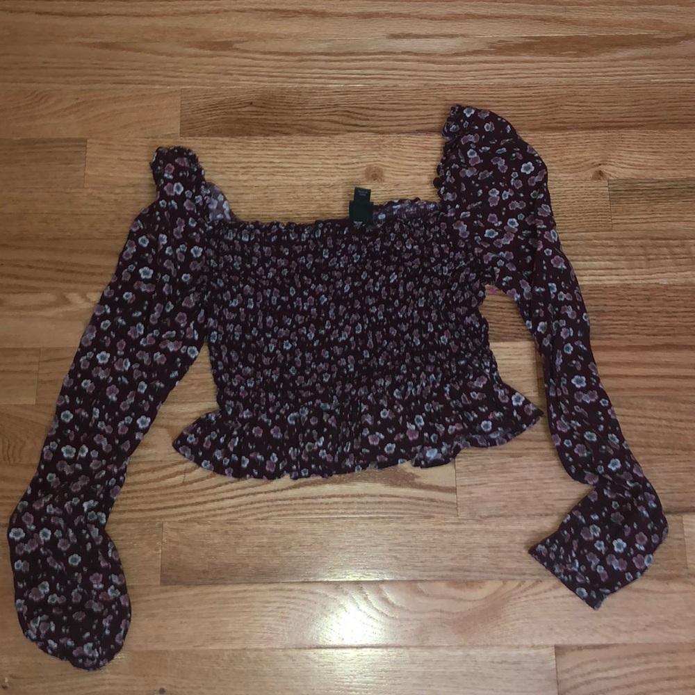 off the shoulder shirt